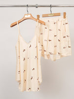 Load image into Gallery viewer, Dog print satin camisole KD9173VS-4