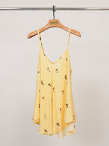 Dog print satin camisole KD9173VS-4