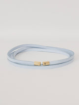 Ceinture corde en cuir grainé BK007