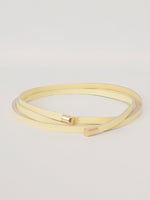 Charger l'image dans la galerie, Ceinture corde en cuir grainé BK007
