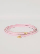 Ceinture corde en cuir grainé BK007