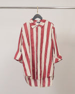 Load image into Gallery viewer, Chemise en coton à rayures larges TDM50320-5