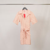 Robe chemise ceinturée en coton MJ5424