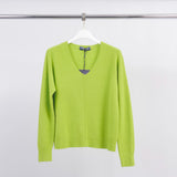 Pull col V maille fine – YF37010