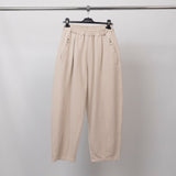 Pantalon fluide coton taille élastiquée – CVA825695