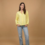 Load image into Gallery viewer, Satin viscose mandarin collar shirt MJ62339VS