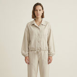 Short Crossover Drawcord Jacket CVA22616