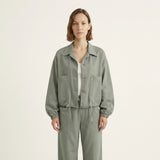Short Crossover Drawcord Jacket CVA22616
