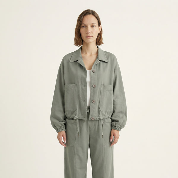 Veste courte à cordon CVA22616