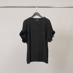 Load image into Gallery viewer, T-shirt droit en coton à manches volantées CM54449