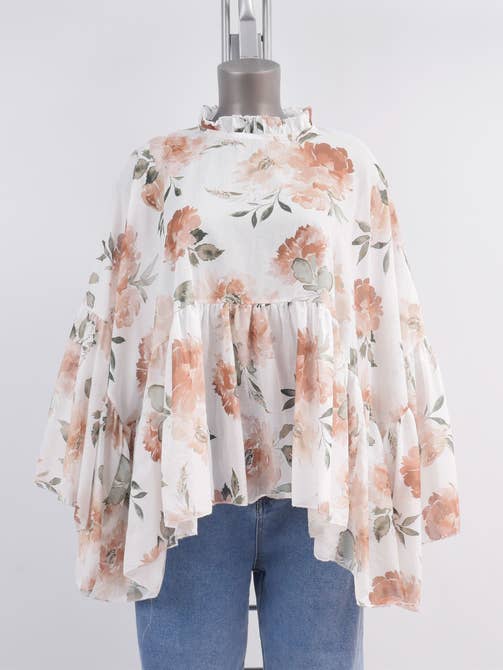 Tunique à Fleurs 01114-CO