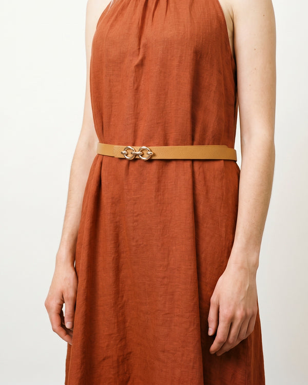 Grainy leather belt BK0103