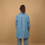 Charger l'image dans la galerie, Chemise denim patch cœur TDM13326