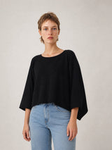 Pull court oversize à manches larges DSY0203
