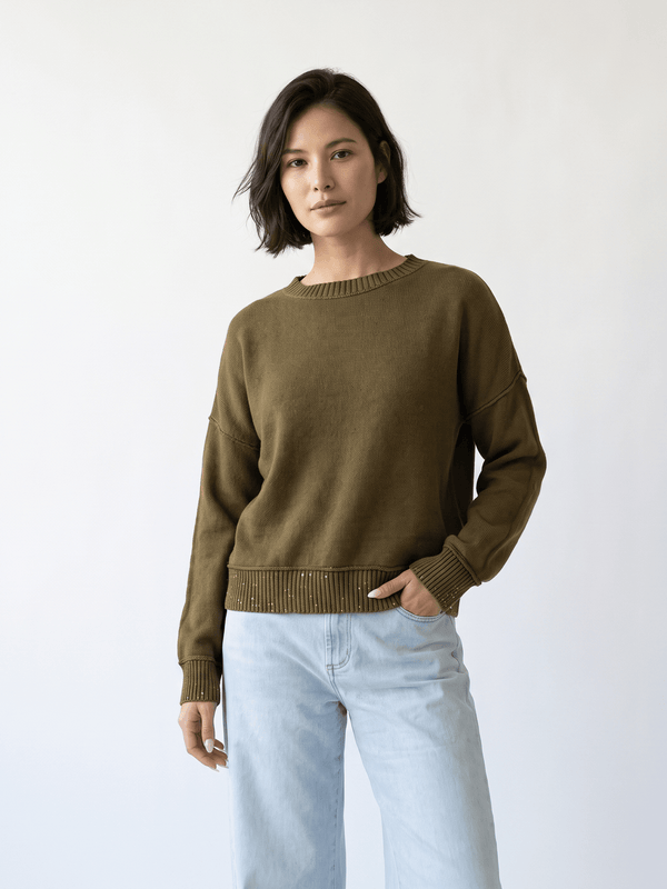 Pull ample col rond – DSY9777