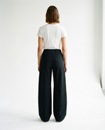 Charger l'image dans la galerie, Pantalon droit taille élastique CVA826238