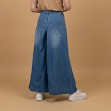 High-waisted flared denim trousers – SD9322