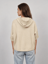 Gilet cape zippé à capuche – HY26088