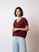 Pull ample col V HY26113