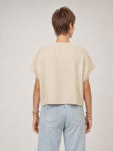 Pull ample sans manches HY626035