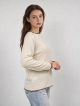 Pull col bateau contrasté HYC6635