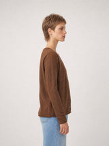 Gilet laine-cachemire boutonné HYC91029