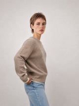 Pull bicolore en laine HYL1877