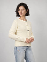 Gilet en maille à boutons multicolores – HYL26086