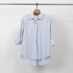 Charger l'image dans la galerie, Chemise rayée col classique coupe longue – TDM50320-25