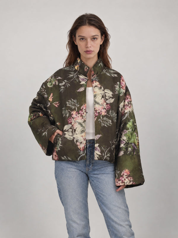 Veste imprimée florale – KD10021