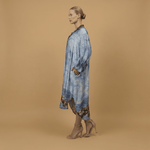 Load image into Gallery viewer, Star print satin dress KD6120VS-31