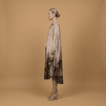 Load image into Gallery viewer, Palm print satin dress KD6120VS-35