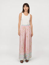 Pantalon satiné fluide KD6637VS-1
