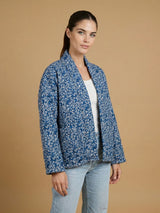 Floral padded jacket - KD7280-18