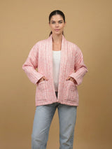 Floral padded jacket - KD7280-18