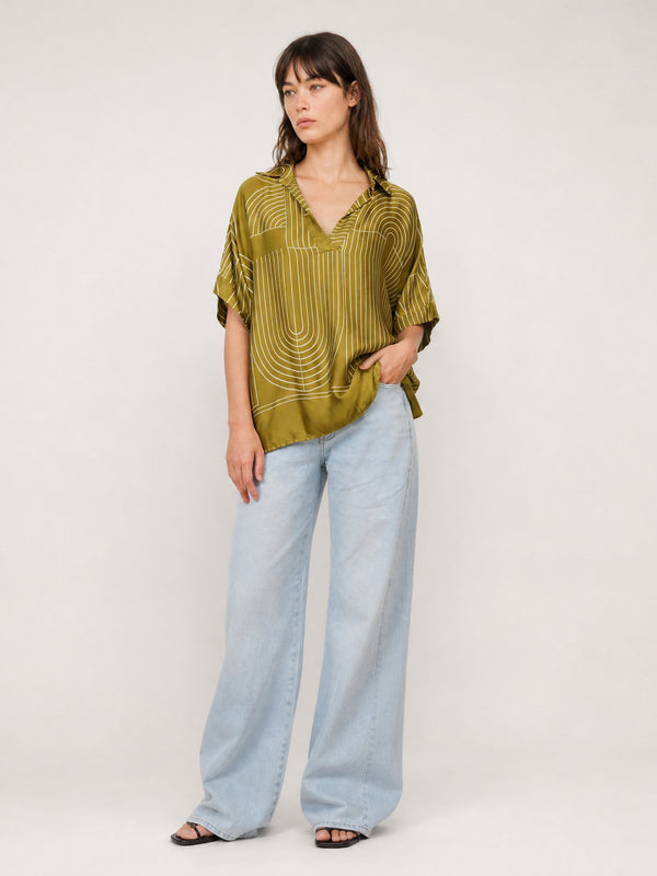 Tunique satinée KD7607VS-29