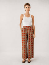 Pantalon satiné maillons KD7789VS-45