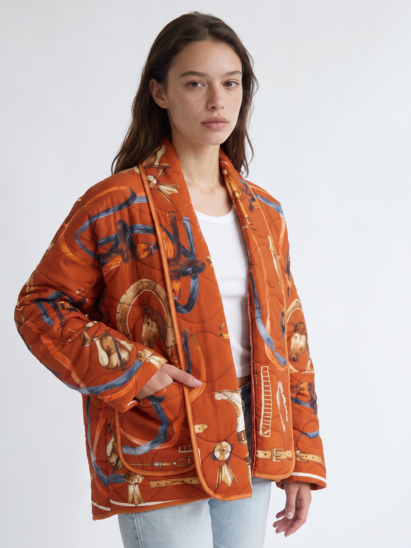 Veste matelassée imprimée – KD7903-41