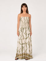 Load image into Gallery viewer, Robe bustier longue KD9668VS-1