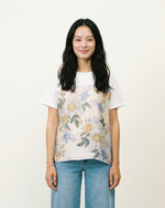 Load image into Gallery viewer, Pastel Floral Print Fluid Tie T-shirt KD8828-18