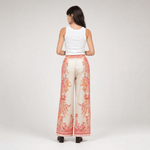 Load image into Gallery viewer, Pantalon en coton imprimé à taille élastiquée KD9099CL-1