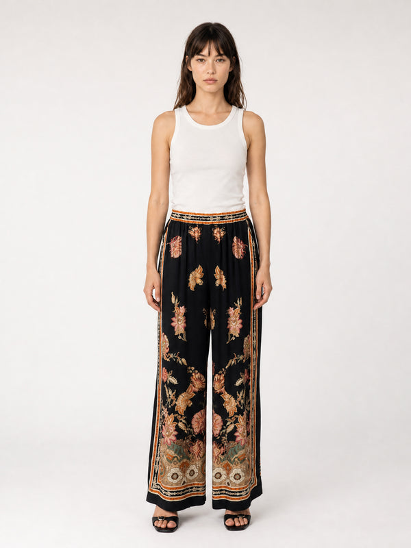 Pantalon satiné KD9099VS-12