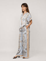 Chemise satinée fluide KD9119VS-10