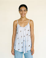 Load image into Gallery viewer, Dog print satin camisole KD9173VS-4