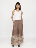 Load image into Gallery viewer, Pantalon large imprimé paysage KD9571-3