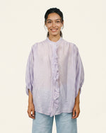 Load image into Gallery viewer, High-neck fluid shirt KD9591TC-5