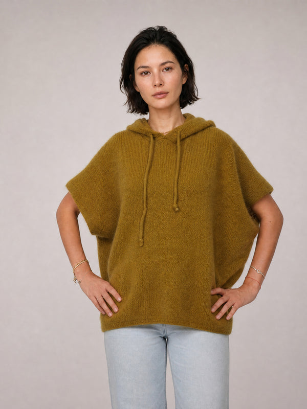 Pull à capuche en mohair – MCL25083