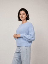 Gilet zippé en maille douce à l’angora – MCL26011