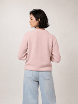 Gilet en maille douce à l’angora avec nœud – MCL26521