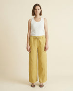 Charger l'image dans la galerie, Pantalon large taille élastiquée en coton – MF56008